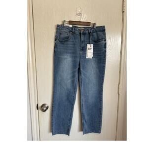 NWT OAT NEW YORK JEANS  Mid-rise Straight ankle 12/31